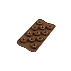 SILIKOMART Moule à Chocolat 11 Couronnes Easy Choc - Silicone Spécial Chocolat* Moules À Chocolat|Moule Silicone