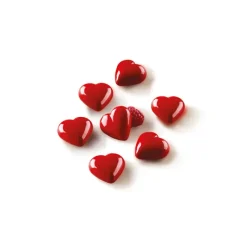 EASY CHOC Moule à Chocolat 12 Cœurs Bombés - Silicone Spécial Chocolat* Moules À Chocolat|Moule Silicone