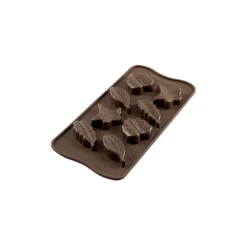 EASY CHOC Moule à Chocolat 8 Feuilles - Silicone Spécial Chocolat* Moules À Chocolat|Moule Silicone