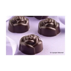 EASY CHOC Moule à Chocolat 15 Roses - Silicone Spécial Chocolat* Moules À Chocolat|Moule Silicone