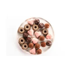 SILIKOMART Moule à Chocolat 15 Sphères Torsadées Easy Choc - Silicone Spécial Chocolat* Moules À Chocolat|Moule Silicone