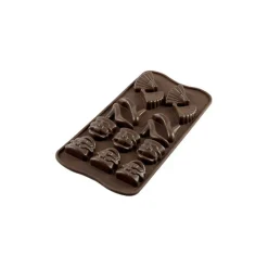 EASY CHOC Moule à Chocolat 14 Sujets Fashion - Silicone Spécial Chocolat* Moules À Chocolat|Moule Silicone