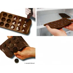 EASY CHOC Moule à Chocolat 15 Sujets Spring Life - Silicone Spécial Chocolat* Moules À Chocolat|Moule Silicone