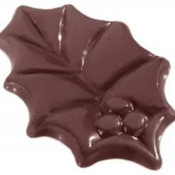 CHOCOLATE WORLD Moule à Chocolat Grandes Feuilles de Houx (x12)* Moules À Chocolat