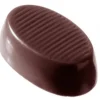 CHOCOLATE WORLD Moule à chocolat Ovales Striés (x32)* Moules À Chocolat