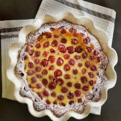 EMILE HENRY Moule à Clafoutis en Céramique Ø 27 cm Argile* Plat De Cuisson|Moules À Gâteaux