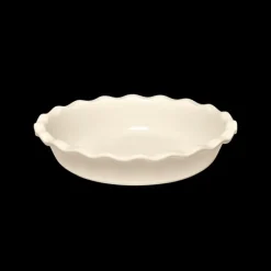 EMILE HENRY Moule à Clafoutis en Céramique Ø 26 cm Argile* Plat De Cuisson|Moules À Gâteaux