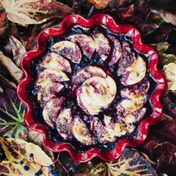 EMILE HENRY Moule à Clafoutis en Céramique Ø 27 cm Grand Cru* Plat De Cuisson|Moules À Gâteaux