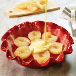 EMILE HENRY Moule à Clafoutis en Céramique Ø 27 cm Grand Cru* Plat De Cuisson|Moules À Gâteaux