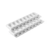 SILIKOMART Moule à Glace Silicone 16 Mini Esquimaux avec bâtonnets* Moule Silicone