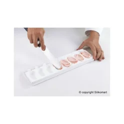 SILIKOMART Moule à Glace Silicone 16 Mini Esquimaux avec bâtonnets* Moule Silicone