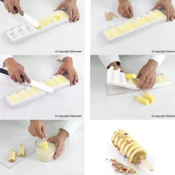 SILIKOMART Moule à glace silicone 8 mini Tango avec bâtonnets* Moule Silicone