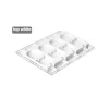 SILIKOMART Moule à glace silicone Chat 8 empreintes avec bâtonnets* Moule Silicone