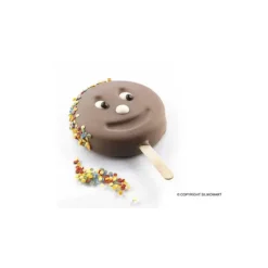 SILIKOMART Moule à glace silicone Smile 8 empreintes avec bâtonnets* Moule Silicone