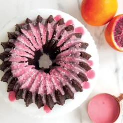 NORDIC WARE Moule à Gâteau Bundt Brilliance 1,5 L Gold* Moule Anti-adhésif|Moules À Gâteaux