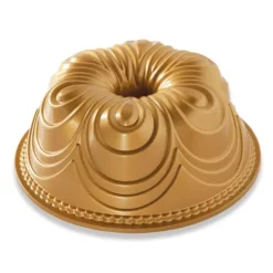 NORDIC WARE Moule à Gâteau Bundt Chiffon Royal Gold* Moule Anti-adhésif|Moules À Gâteaux