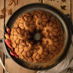 NORDIC WARE Moule à Gâteau Bundt Citrouille Bronze* Moule Anti-adhésif|Moules À Gâteaux