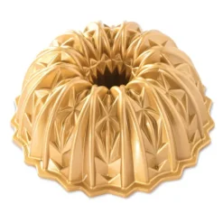 NORDIC WARE Moule à Gâteau Bundt Crystal Gold* Moule Anti-adhésif|Moules À Gâteaux