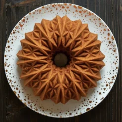 NORDIC WARE Moule à Gâteau Bundt Crystal Gold* Moule Anti-adhésif|Moules À Gâteaux