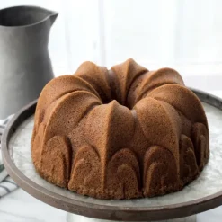 NORDIC WARE Moule à Gâteau Bundt Fleur de Lys Toffee* Moule Anti-adhésif|Moules À Gâteaux