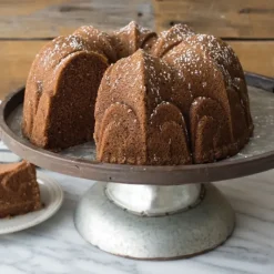 NORDIC WARE Moule à Gâteau Bundt Fleur de Lys Toffee* Moule Anti-adhésif|Moules À Gâteaux