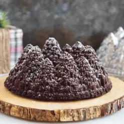 NORDIC WARE Moule à Gâteau Bundt Forêt de Sapins Silver* Moule Anti-adhésif|Moules À Gâteaux