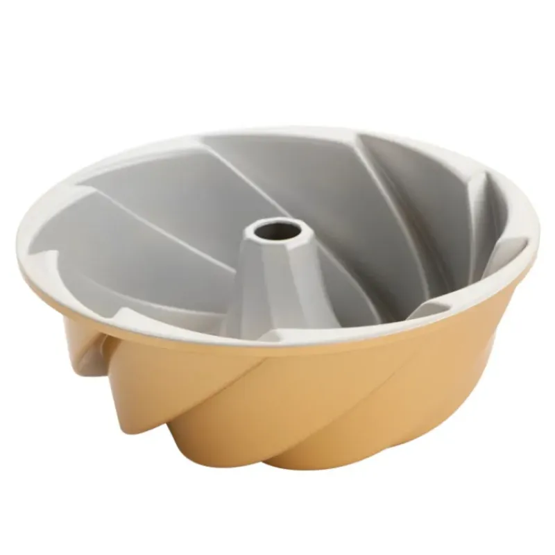 NORDIC WARE Moule à Gâteau Bundt Héritage 2,5 L Gold* Moule Anti-adhésif|Moules À Gâteaux
