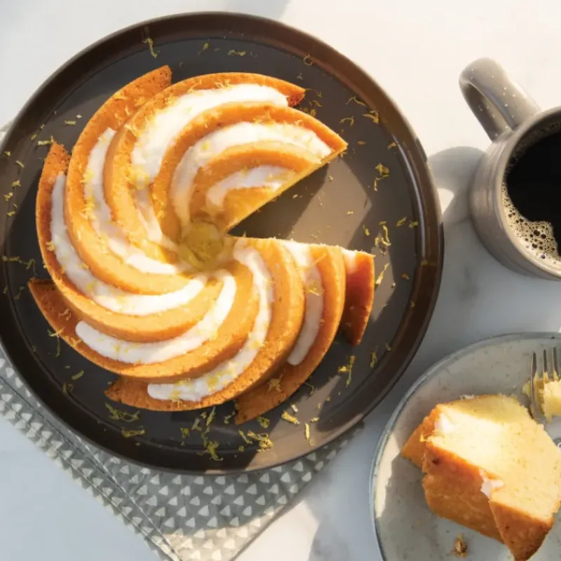 NORDIC WARE Moule à Gâteau Bundt Héritage 1,5 L Gold* Moule Anti-adhésif|Moules À Gâteaux