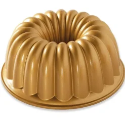 NORDIC WARE Moule à Gâteau Bundt Élégant Gold* Moule Anti-adhésif|Moules À Gâteaux