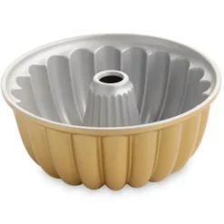 NORDIC WARE Moule à Gâteau Bundt Élégant Gold* Moule Anti-adhésif|Moules À Gâteaux