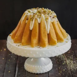 NORDIC WARE Moule à Gâteau Bundt Lotus Gold* Moule Anti-adhésif|Moules À Gâteaux