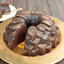 NORDIC WARE Moule à Gâteau Bundt Pétales de Fleur Toffee* Moule Anti-adhésif|Moules À Gâteaux
