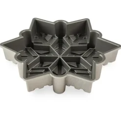NORDIC WARE Moule à Gâteau Cristaux de Neige Silver* Moule Anti-adhésif|Moules À Gâteaux