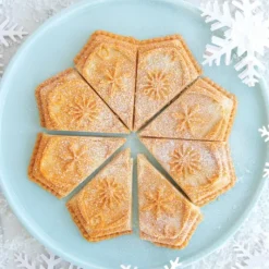 NORDIC WARE Moule à Gâteau Flocon de Neige Silver* Moule Anti-adhésif|Moules À Gâteaux