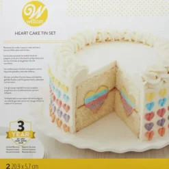 WILTON Moule à gâteau fourrage Coeur* Moule Anti-adhésif|Moules À Gâteaux