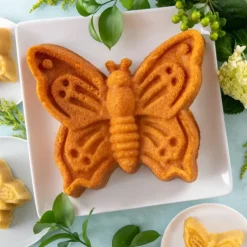 NORDIC WARE Moule à Gâteau Papillon Pro Cast* Moule Anti-adhésif|Moules À Gâteaux