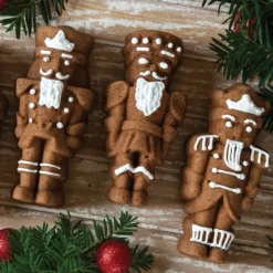 NORDIC WARE Moule à Gâteaux Casse-Noisettes (x4) Silver* Moule Anti-adhésif|Moules À Gâteaux