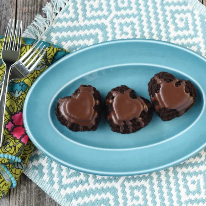 NORDIC WARE Moule à Gâteaux Cœurs à Étages (x6) Toffee* Moule Anti-adhésif|Moules À Gâteaux