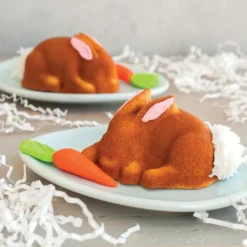 NORDIC WARE Moule à Gâteaux Lapins (x6) Toffee* Moule Anti-adhésif|Moules À Gâteaux