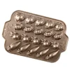 NORDIC WARE Moule à Gâteaux Potager (x20) Toffee* Moule Anti-adhésif|Moules À Gâteaux