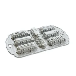 NORDIC WARE Moule à Gâteaux Train Nordic Express (x7) Silver* Moules À Gâteaux|Moule Anti-adhésif
