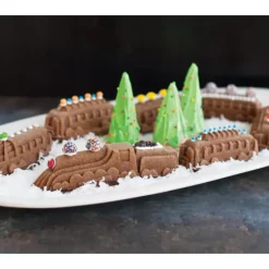 NORDIC WARE Moule à Gâteaux Train Nordic Express (x7) Silver* Moules À Gâteaux|Moule Anti-adhésif