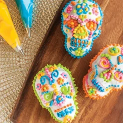 NORDIC WARE Moule à Gâteaux Têtes de Mort (x6) Bronze* Moules À Gâteaux|Moule Anti-adhésif