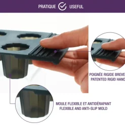 MASTRAD Moule à Madeleine Silicone (x9)* Moule Silicone|Moules À Gâteaux