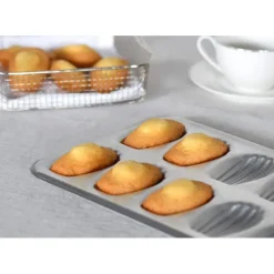 GOBEL Moule 12 Madeleines Fer Blanc* Moule Fer Blanc|Moules À Gâteaux