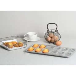 GOBEL Moule 12 Madeleines Fer Blanc* Moule Fer Blanc|Moules À Gâteaux