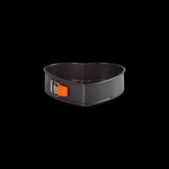 LE CREUSET Moule à Manqué Coeur Anti-Adhésif Fond Amovible 25 cm* Moule Anti-adhésif|Moules À Gâteaux