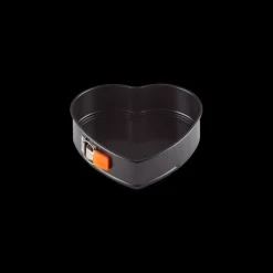 LE CREUSET Moule à Manqué Coeur Anti-Adhésif Fond Amovible 25 cm* Moule Anti-adhésif|Moules À Gâteaux