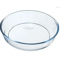 PYREX Moule à Manqué en Verre 25 cm 2,1 L Bake & Enjoy* Moules À Gâteaux