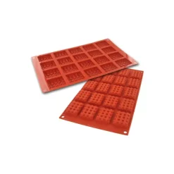 SILIKOMART Moule 20 Mini Gaufres en Silicone* Moule Silicone